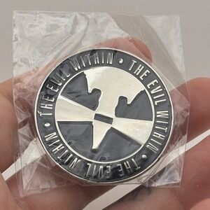 The Evil Within Bethesda Survival Horror Video Game Lapel Hat Pin